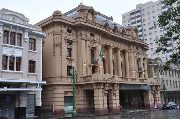 O histórico teatro Pedro II, em Ribeirão Preto - SP